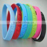 2014 Newest High Quality Oem Silicone Bracelet Fashion Promotion Gift UV Sensitive Cheap Silicon Bracelet thumbnail-1