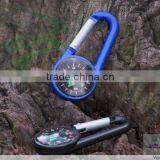 Plastic Compass With Carabiner