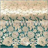 2015 Latest cord guipure lace fabric