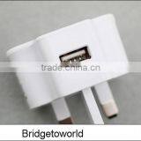 UK 3 Pin Plug Adapter for Samsung Mobile Phone thumbnail-3
