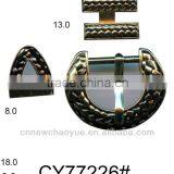 Belt Buckle for Leather Products With Metal Loop and Tip Clip thumbnail-6