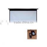 CE ROHS UL Electric/motorized Projection Screen Roll up Projection Screen thumbnail-1