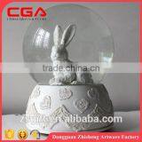 Factory produce wholesale high quality fashion glass crystal water globe for christmas decoration