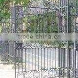 Cast iron gate safety steel gate garden gate