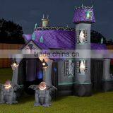 Hot Halloween Inflatable Haunted House Yard Decoration,halloween Castle