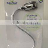 ONE LED Flexible Book Light With USB/ Super Bright Reading Lamp no Battery thumbnail-1