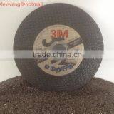 Brown Fused Alumina Resin Bond Flat Cutting Wheel for Stainless Steel Used thumbnail-1