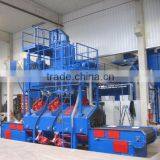 Pass Through Wire Mesh Belt Wheel Blasting/Shot Peening Machine