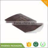 Kraft Paper Pillow Box With Hot Stamping in Gold thumbnail-3