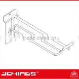 Double Sided Slatwall Display Promotion Magazine, Brochure Display Rack, Aluminum Extrusion Back Panel thumbnail-5