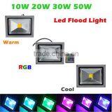 Cheapest High Quality CE ROHS 10W 20W 30W 50W Color Changing Outdoor LED Flood Light thumbnail-3