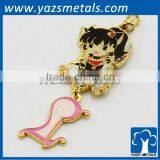 Hot Sales Advertising Custom Metal Key Chaim Pendent thumbnail-5