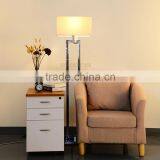Indoor Chrome Base Rectangle Floor Lamp With Reading Light,Rectangle Floor Lamp With Reading Light F1005 Supplier's Choice thumbnail-1