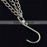 Silver Hanging Basket Chain Decorative Hanging Chain With S Hook thumbnail-3