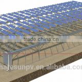 Solar Greenhouse for solar mounting panels