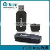 2015 Best Selling Portable Cheap USB Bluetooth Music Wireless Receiver With 3.5mm Audio Cable for Music