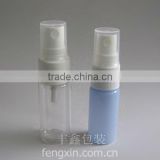 small size and easy taking spray pump shampoo bottle