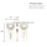 EAGET K80 Full Metal Ultimate High Speed USB 3.0 Flash Drive With Unique Ancient-Coin Design - 64GB thumbnail-2