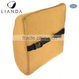 car waist support cushion,professional lumbar foam cushion,wedge lumbar cushion