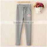 2016 Winter Custom Jogger Sweatpants, Wholesale Cartoon Monkey Printed Women's Sports Sweatpants thumbnail-3