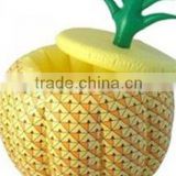 2016Wholesale ASTM Eco-friendly New Design Yellow PVC Inflatable Pineapple Coolers & Holders