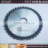Bilaminated Chipboard Board Cutting Tunsten Carbide Tiped Circular Saw Blade With Chrome Coating