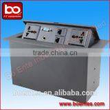 Desktop Pop up Connectors With 2 Power+VGA+3.5 Audio Jack for Meeting Table thumbnail-4