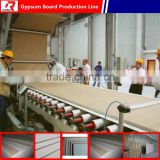 stationary gypsum board making machinery with good dosing system and PLC control system with best price