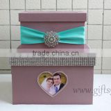 Elegant wedding box for cards wholesale