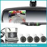 3.5 Inch Car Auto Dimming Rearview Mirror With Automatically Back-up Camera Display thumbnail-2