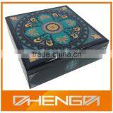 High Quality Black Matte Wooden Tea Box for Gift(ZDL-W317) thumbnail-2