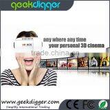 VR Box 1.0 New Design Cheap Cardboard 3d Glasses With Great Price For Smart Phone/Tablet/Pad