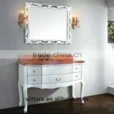 WTS-1300 47'' Eurostyle Floor Mounted Bathroom Mirrored Cabinets for a Small Bathroom