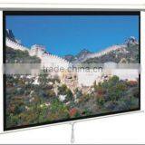 Strong Spring Self Lock Manual Hanging Screen