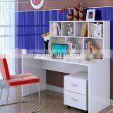 Hot Sale Factory Outlets Center Wooden Kids Study Desk With Bookcase thumbnail-2