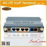 SC-111-4GW With 4G 1SIM, 1 Port FXS + 1 Port FXO & WIFI AP 4G VoIP Terminal thumbnail-3