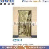 XIWEI 450kgs 6 Person Small Passenger Construction Or Home Villa Elevator thumbnail-4