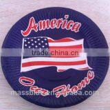 6inch Logo Printed Disposable Paper Plates