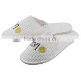 Disposable 100% Cotton With Beautiful Embroidery Hotel Slippers thumbnail-3