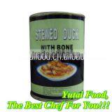 Wholesale Canned Stewed Duck Meat Food Grade Tin Can