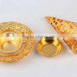 2016 New Dubai Golden Flash Incense Burner With Magnet thumbnail-5