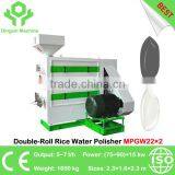 China Best Double-Roll Rice Moisture Polisher/Water Polisher/Whitener