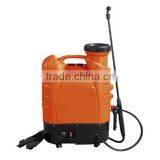 China Vlais PE Material 15L Knapsack Power Sprayer Battery Powered Garden Sprayer