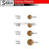 Brass Fishing Weights Ball Fishing Sinkers SGBDSS thumbnail-2