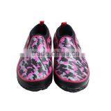Ladies Pink Camo Warm Waterproof Neoprene Garden Shoes thumbnail-3