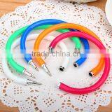 Novelty Wristband Pen Flexible Bracelet Pen With Coloful Bead thumbnail-1