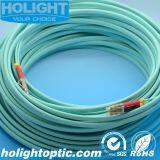 LC Duplex Om3 10g 3.0mm Aqua Optical Fiber Patch Cord thumbnail-5