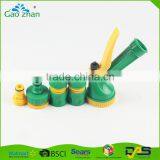 High Pressure 5 Settings Foam Plastic Garden Water Jet Spray Nozzle/Portable Garden Hose Washing Sprayer thumbnail-3