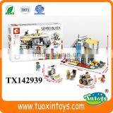 Kids Parking Garage for Police Cars Vehicle Toys thumbnail-6