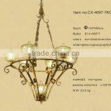 Hot Sell Luxury Modern Red Metal Chandelier/Special Design Creative Metal Chandelier thumbnail-4
